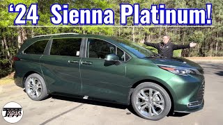 2024 Toyota Sienna Platinum is the Ultimate Family Ride [upl. by Oulman]