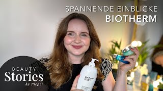 Spannende Einblicke bei Biotherm und tolle Empfehlungen der Brandexpertin [upl. by Elpmid]