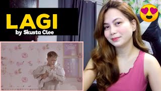 Lagi by Skusta Clee Official Music Video REACTION [upl. by Mcquoid]