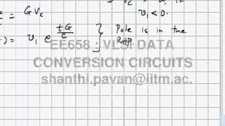 Lecture 21  Flash AD Converter Basics the Regenerative Latch [upl. by Okia]