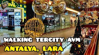 Terracity Mall Antalya Walking Tour Antalya Teracity AVM in Christmas 2023  Lara Antalya [upl. by Humfrid]