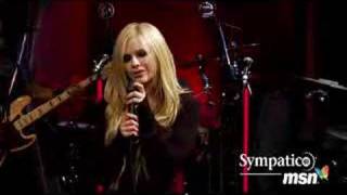 Avril Lavigne  When Youre Gone Live at The Orange Lounge [upl. by Caldeira]