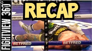 🔴 Josh Warrington KNOCKED OUT Hes To Blame Warrington vs Lara Fight Recap amp Highlights [upl. by Hermann]