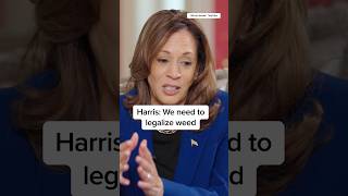 Harris We need to legalize weed [upl. by Eseyt]