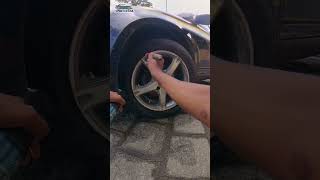 cAR ALLOY WHEEL CLEANING POV carcareessentials carcleaningservice carmaintenance [upl. by Peggir]