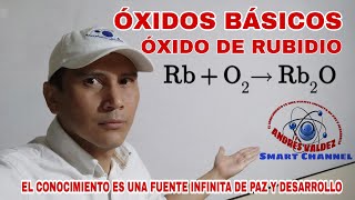 ÓXIDO DE RUBIDIO  ÓXIDOS BÁSICOS [upl. by Raynah]