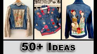 50 MindBlowing Ways to Revamp Your Old Jean Jacket [upl. by Steve31]