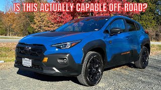 2024 Subaru Crosstrek Wilderness  Best OffRoader For The Money [upl. by Alaric]