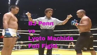 Bj Penn vs Lyoto Machida Full Fight [upl. by Anairt]