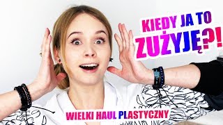 STOS PRZYBORÓW PLASTYCZNYCH 😍 OGROMNY HAUL ZAKUPOWY [upl. by Odo]