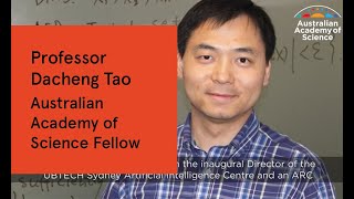 Professor Dacheng Tao Australian Academy of Science Fellow 2018 [upl. by Aneehsram]