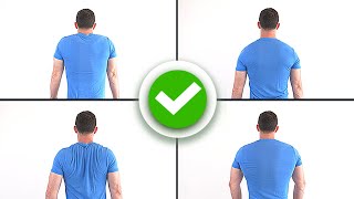 Better Posture  a quick exercise for upper back strength and flexibility [upl. by Allez]