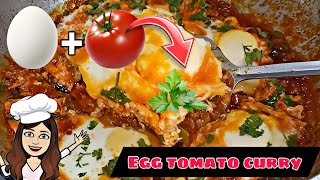 Egg tomato curry  How to make Egg tomato recipe  Tasty recipe [upl. by Morvin783]