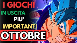 I GIOCHI PIU IMPORTANTI IN USCITA OTTOBRE ⭐ USCITE OTTOBRE 2024 PS5 PC XBOX SERIE XS SWITCH PS4 [upl. by Llerdnad]