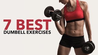 7 Best Dumbbell Exercises for Women FULL BODY WORKOUT [upl. by Poirer713]