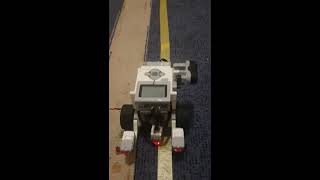 How to Line follower with LEGO Robot EV3 mindstorms Makecode Programming Robotic [upl. by Eitsyrk]