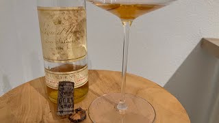 Réveillon du jour de l’An avec une demibouteille du Château d’Yquem 1986 31 décembre 2023 [upl. by Matthiew]