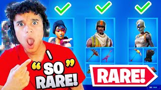 Rating My Fans FORTNITE LOCKERSSUPER RARE PT2 [upl. by Ylenats]