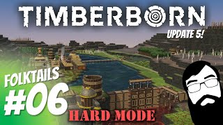 Herbalists automatic floodgates and more Timberborn Update 5 Folktails Episode 06 [upl. by Isborne]