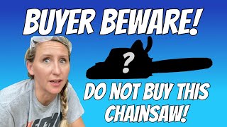 DO NOT BUY this poorly built chainsaw AND I GOT ROBBED VLOG Broken Coocheer 5800 Review [upl. by Favianus]