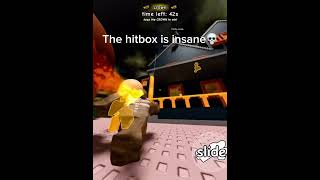 That hitbox💀 shorts roblox trending robloxshorts robloxmemes [upl. by Addis16]