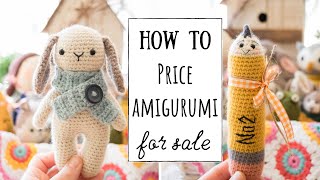 How to Price Amigurumi for Sale  FREE Printable Worksheet [upl. by Anonyw]