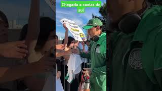 Chegada a caxias do sul avantipalestra palmeirasminhavida palmeirasvaijogareuvou [upl. by Eirised830]