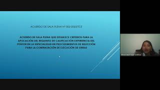 Audiencia de Apelación del Tribunal de Contrataciones del Estado S6EXP106192024TCE [upl. by Aoniak]