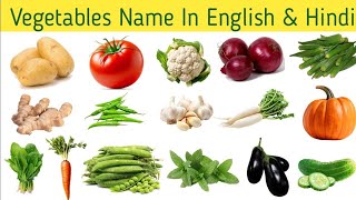 Vegetables Name in English  Vegetables Name with Pictures  Vegetables Name Vocabulary [upl. by Eelrac]