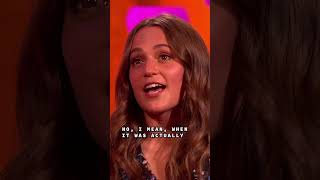 How a tantrum led aliciavikander to stardom 🤩 grahamnorton thegrahamnortonshow [upl. by Ahsemit116]