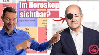 Olaf Scholz im Horoskop Check Augenklappen Edition [upl. by Maon]