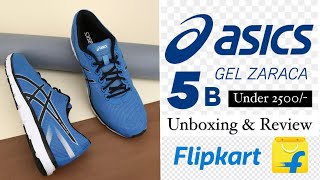 ASICS GEL ZARACA 5B unboxing amp review  UNBOXINGWORLD [upl. by Fleming]