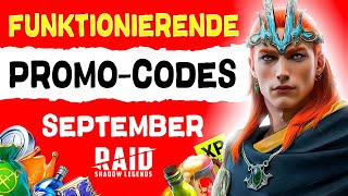 ➕ NEUE Raid Shadow Legends PromoCode FÜR ALLE ⚡ Deutch September 2024 [upl. by Jaquenetta]