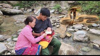 Making organic fertilizer from weeds our life is based on bare hands [upl. by Nihcas303]