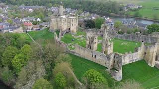 Warkworth Northumberland From Above [upl. by Urbain368]