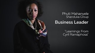 Phuti Mahanyele Business Leadership Insight 2 [upl. by Igor]