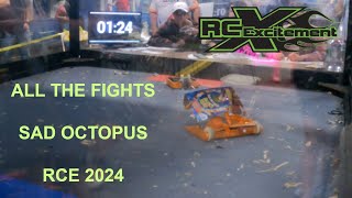 ALL THE FIGHTS Sad Octopus at RCE 2024 [upl. by Anelac]