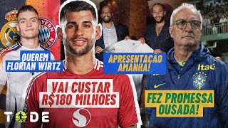 quotBRASIL VAI TA NA FINAL DA COPAquot Dorival l BAYERN e REAL querem WIRTZ l ROMERO por 180 M l DEPAY e [upl. by Menendez]