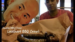 Texas BBQ Tour Visit to Blacks BBQ Shmittys Market and Kreuz Market [upl. by Kcirdled]