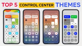 TOP 5 Control Center Themes  For Xiaomi HyperOS  HyperOS 2 Change Support Control Center Themes [upl. by Wat771]