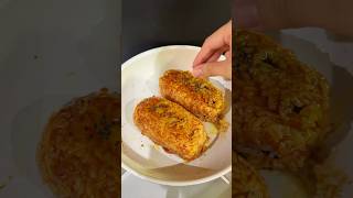 Hot dog cheese onigiri asmr food rice shorts cheese hotdog [upl. by Joelynn]