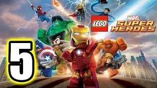 LEGO Marvel Super Heroes Walkthrough PART 5 PS3 Lets Play Gameplay TRUEHD QUALITY [upl. by Nnahgem]