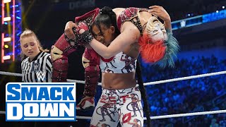 SmackDown championship moments SmackDown highlights July 14 2023 [upl. by Amaerd]