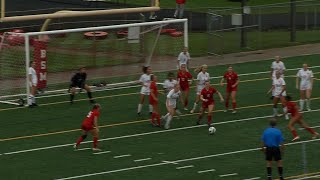 BenildeSt Margaret’s Girls Soccer Stays Unbeaten with 20 win over Two Rivers [upl. by Manthei255]