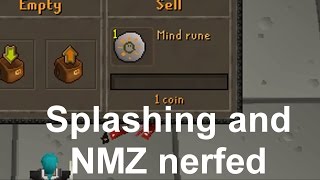 OSRS Splashing amp Guthans NMZ REMOVED [upl. by Anitsuga814]