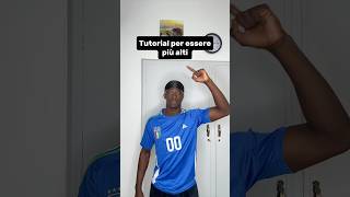 Tutorial per essere più alti 😎 youtubecreatorcommunity [upl. by Yllak426]