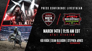 Kid Rock’s Rock N Rodeo  PBR World Finals  Press Conference [upl. by Kalam760]