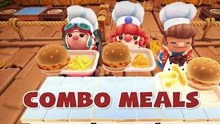 Overcooked 2 Carnival of Chaos Level 24 4 stars Coop [upl. by Enilehcim945]