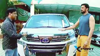 Kiccha Sudeep’s Toyota Vellfire matte PPF and personalisation by XPERT CAR CARE [upl. by Nepets]