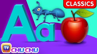 Phonics Song with TWO Words  A For Apple  ABC Alphabet Songs with Sounds for Children [upl. by Ycnay939]